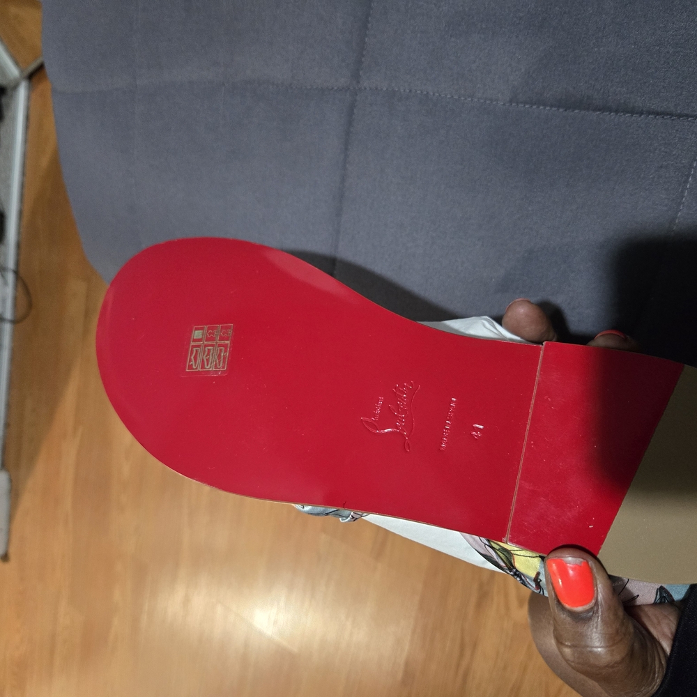 Christian Louboutin Red Sole Sandals